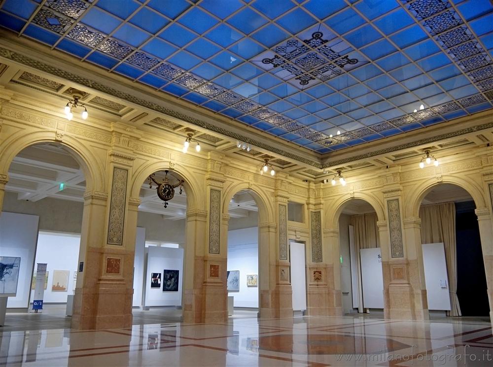 Milan (Italy) - Room inside the Gallerie d'Italia in Scala square